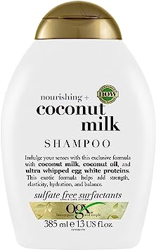 OGX Shampoing Sans Sulfates au Lait de Coco 385ml