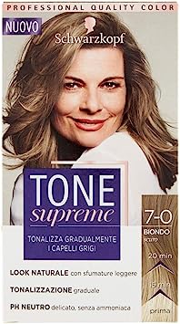 Tone supreme - Hair dayer n .7-0 blond foncé.