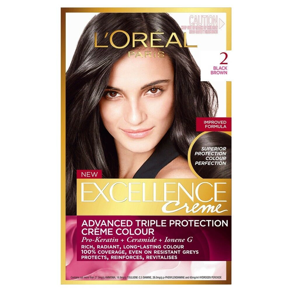 Loreal Excellence 2 Black Brown