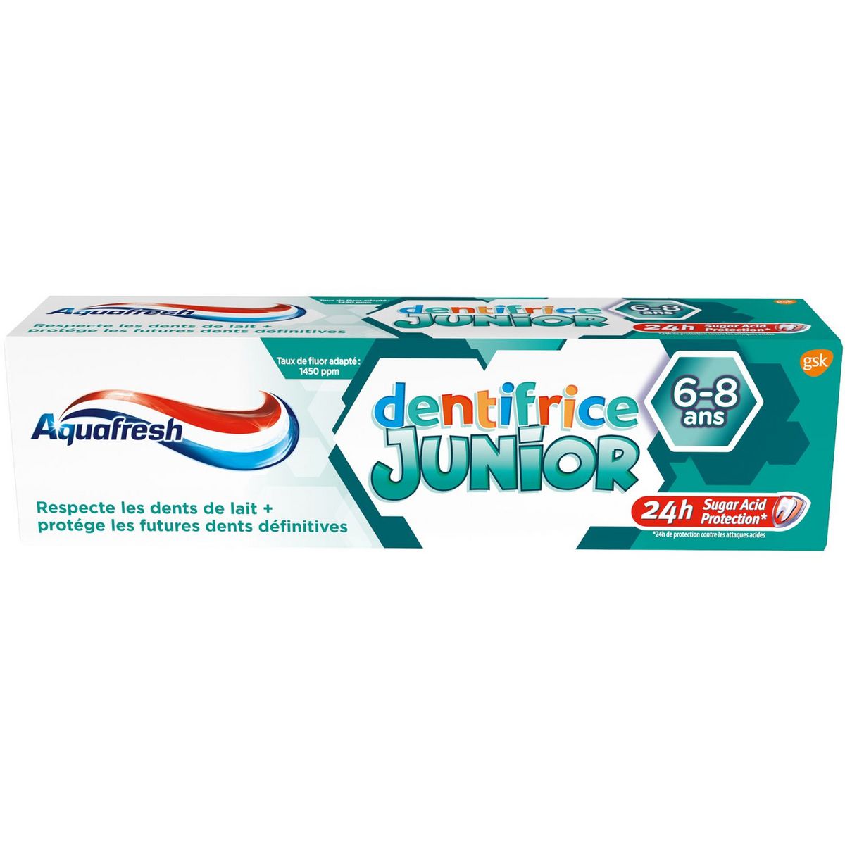 Aquafresh Dentifrice Junior 6-8 Ans 75 ml