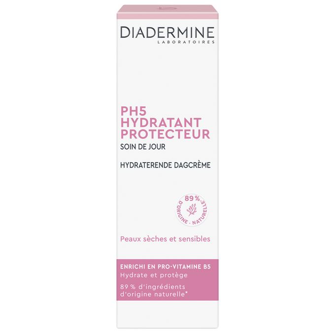 Crème Diadermine 50 ml ph5 soin de jour Hydratant Protecteur - beautyonedz