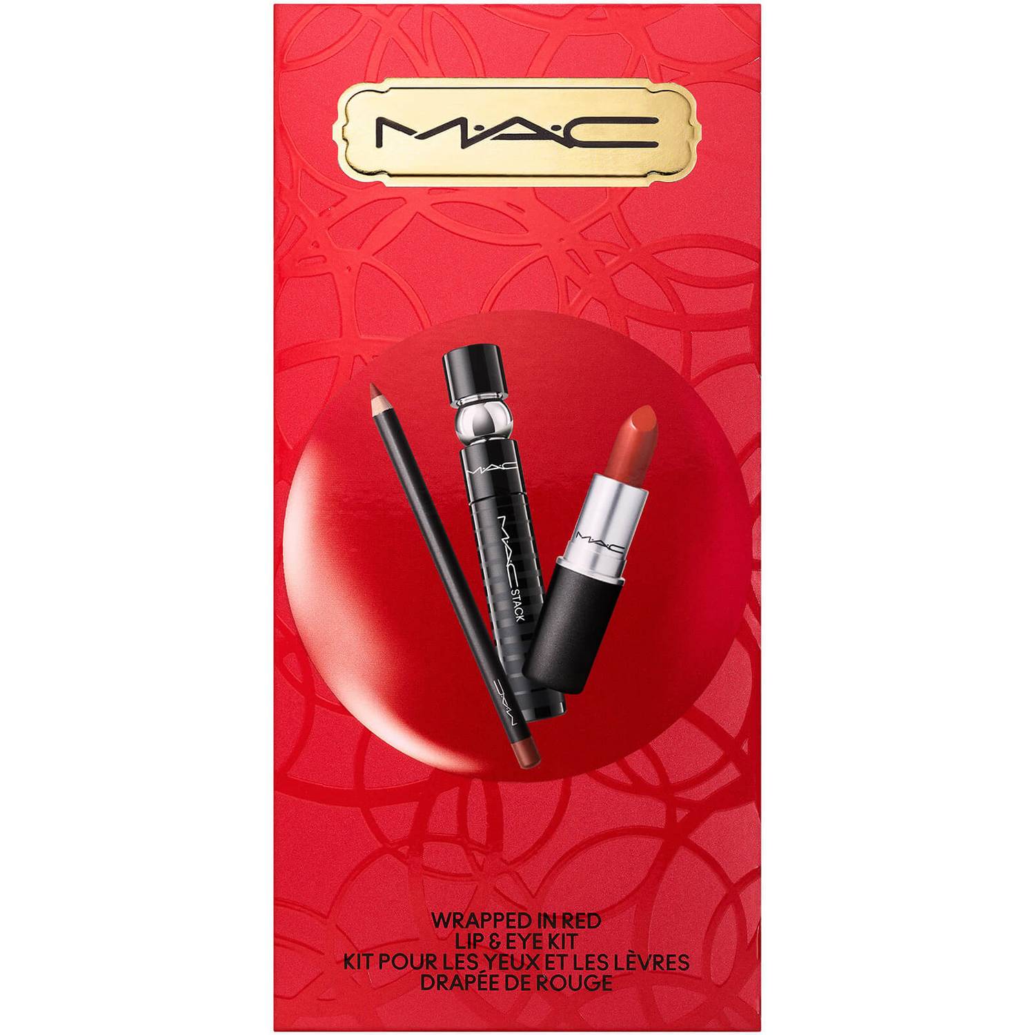 MAC Wrapped In Red Lip and Eye Kit - beautyonedz