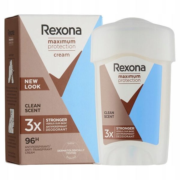 REXONA Déodorant 96h anti-transpirant stick – 45 ml – - beautyonedz