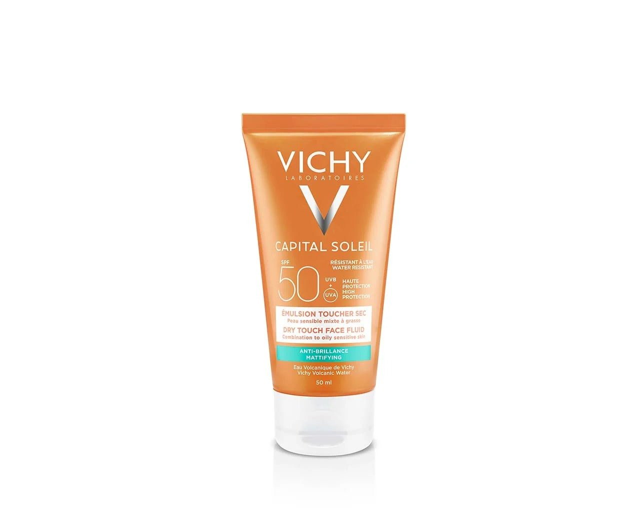 Vichy Capital Soleil Emulsion Toucher Sec Anti-Brillance SPF50 - beautyonedz
